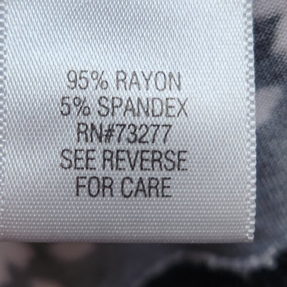 {L-XL] Croft & Barrow Black & White Sleeveless Top Size Large or XL Women's - Picture 5 of 12